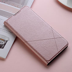 Coque Portefeuille Livre Cuir Etui Clapet T08 pour Xiaomi Redmi K20 Or Rose