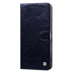 Coque Portefeuille Livre Cuir Etui Clapet T08 pour Xiaomi Redmi Note 9 Noir