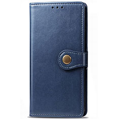 Coque Portefeuille Livre Cuir Etui Clapet T09 pour Huawei P40 Bleu