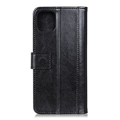 Coque Portefeuille Livre Cuir Etui Clapet T09 pour Xiaomi Mi 11 Lite 4G Noir