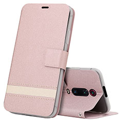 Coque Portefeuille Livre Cuir Etui Clapet T09 pour Xiaomi Mi 9T Or Rose