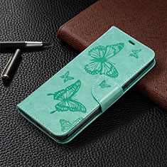 Coque Portefeuille Livre Cuir Etui Clapet T09 pour Xiaomi Redmi 9A Pastel Vert