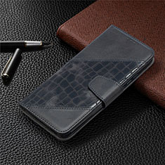 Coque Portefeuille Livre Cuir Etui Clapet T10 pour Xiaomi Redmi 9A Noir