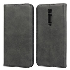 Coque Portefeuille Livre Cuir Etui Clapet T10 pour Xiaomi Redmi K20 Pro Noir