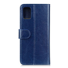Coque Portefeuille Livre Cuir Etui Clapet T11 pour Xiaomi Mi 11 Lite 4G Bleu