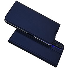 Coque Portefeuille Livre Cuir Etui Clapet T12 pour Huawei Honor 20 Bleu