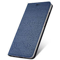 Coque Portefeuille Livre Cuir Etui Clapet T14 pour Huawei Honor 20 Lite Bleu
