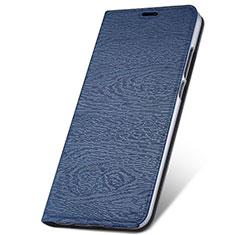 Coque Portefeuille Livre Cuir Etui Clapet T14 pour Huawei Nova 5 Pro Bleu