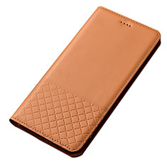 Coque Portefeuille Livre Cuir Etui Clapet T14 pour Xiaomi Redmi Note 8 Orange