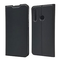 Coque Portefeuille Livre Cuir Etui Clapet T15 pour Huawei Honor 20E Noir