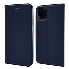 Coque Portefeuille Livre Cuir Etui Clapet T17 pour Apple iPhone 11 Pro Bleu