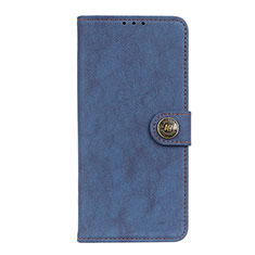 Coque Portefeuille Livre Cuir Etui Clapet T17 pour Samsung Galaxy Note 20 Ultra 5G Bleu