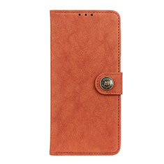 Coque Portefeuille Livre Cuir Etui Clapet T17 pour Samsung Galaxy Note 20 Ultra 5G Orange