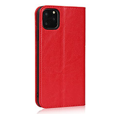 Coque Portefeuille Livre Cuir Etui Clapet T18 pour Apple iPhone 11 Pro Rouge
