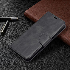 Coque Portefeuille Livre Cuir Etui Clapet T18 pour Xiaomi Poco M3 Noir