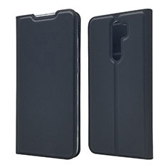 Coque Portefeuille Livre Cuir Etui Clapet T18 pour Xiaomi Redmi Note 8 Pro Noir