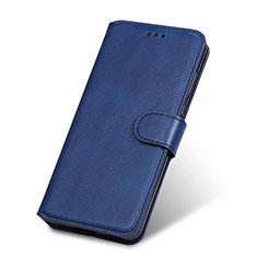 Coque Portefeuille Livre Cuir Etui Clapet T19 pour Huawei P40 Bleu