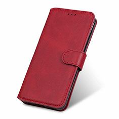 Coque Portefeuille Livre Cuir Etui Clapet T19 pour Huawei P40 Rouge