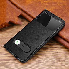 Coque Portefeuille Livre Cuir Etui Clapet T20 pour Apple iPhone 11 Pro Max Noir