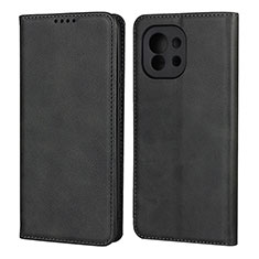 Coque Portefeuille Livre Cuir Etui Clapet T20 pour Xiaomi Mi 11 Lite 5G Noir