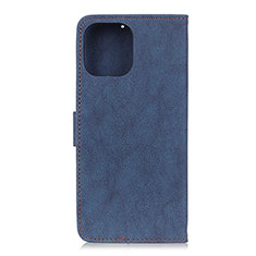 Coque Portefeuille Livre Cuir Etui Clapet T23 pour Xiaomi Mi 11 5G Bleu