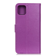Coque Portefeuille Livre Cuir Etui Clapet T25 pour Xiaomi Mi 11 5G Violet