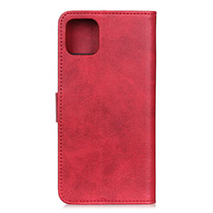 Coque Portefeuille Livre Cuir Etui Clapet T27 pour Xiaomi Mi 11 Lite 5G Rouge