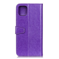Coque Portefeuille Livre Cuir Etui Clapet T28 pour Xiaomi Mi 11 Lite 5G Violet