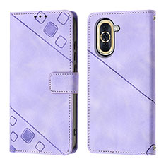 Coque Portefeuille Livre Cuir Etui Clapet Y01B pour Huawei Nova 10 Pro Violet