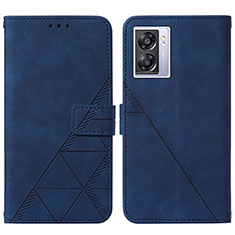 Coque Portefeuille Livre Cuir Etui Clapet Y01B pour OnePlus Nord N300 5G Bleu