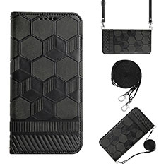 Coque Portefeuille Livre Cuir Etui Clapet Y01B pour Xiaomi Redmi Note 11 4G (2022) Noir