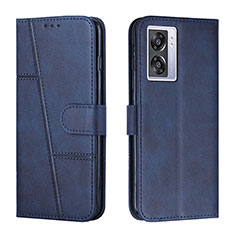 Coque Portefeuille Livre Cuir Etui Clapet Y01X pour OnePlus Nord N300 5G Bleu