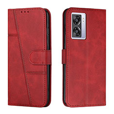 Coque Portefeuille Livre Cuir Etui Clapet Y01X pour OnePlus Nord N300 5G Rouge