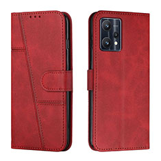 Coque Portefeuille Livre Cuir Etui Clapet Y01X pour Realme 9 Pro 5G Rouge
