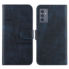 Coque Portefeuille Livre Cuir Etui Clapet Y01X pour Samsung Galaxy A05s Bleu