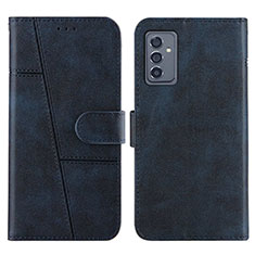 Coque Portefeuille Livre Cuir Etui Clapet Y01X pour Samsung Galaxy A15 5G Bleu