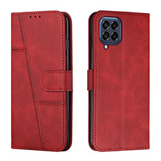 Coque Portefeuille Livre Cuir Etui Clapet Y01X pour Samsung Galaxy M33 5G Rouge