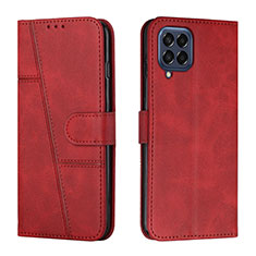 Coque Portefeuille Livre Cuir Etui Clapet Y01X pour Samsung Galaxy M53 5G Rouge