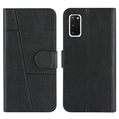 Coque Portefeuille Livre Cuir Etui Clapet Y01X pour Samsung Galaxy S20 5G Noir