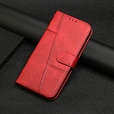 Coque Portefeuille Livre Cuir Etui Clapet Y01X pour Xiaomi Poco F5 Pro 5G Rouge
