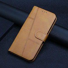 Coque Portefeuille Livre Cuir Etui Clapet Y01X pour Xiaomi Redmi A1 Plus Brun Clair