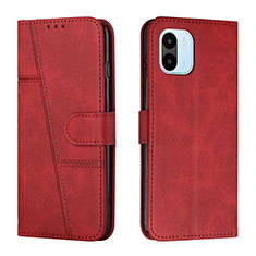 Coque Portefeuille Livre Cuir Etui Clapet Y01X pour Xiaomi Redmi A2 Rouge