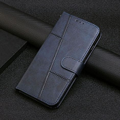 Coque Portefeuille Livre Cuir Etui Clapet Y01X pour Xiaomi Redmi Note 12 Pro Speed 5G Bleu
