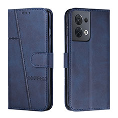 Coque Portefeuille Livre Cuir Etui Clapet Y01X pour Xiaomi Redmi Note 13 Pro 5G Bleu