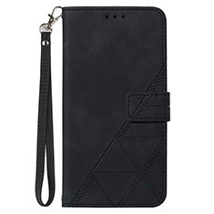 Coque Portefeuille Livre Cuir Etui Clapet Y02B pour Samsung Galaxy S20 FE (2022) 5G Noir