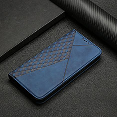Coque Portefeuille Livre Cuir Etui Clapet Y02X pour Samsung Galaxy S20 5G Bleu