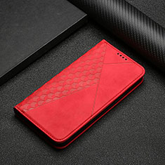 Coque Portefeuille Livre Cuir Etui Clapet Y02X pour Samsung Galaxy S20 5G Rouge