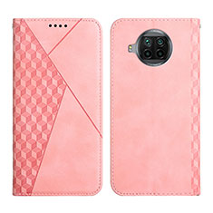 Coque Portefeuille Livre Cuir Etui Clapet Y02X pour Xiaomi Mi 10T Lite 5G Or Rose