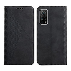 Coque Portefeuille Livre Cuir Etui Clapet Y02X pour Xiaomi Redmi K30S 5G Noir