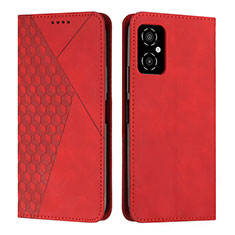 Coque Portefeuille Livre Cuir Etui Clapet Y02X pour Xiaomi Redmi Note 11R 5G Rouge
